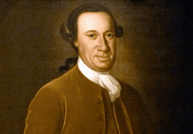 Portrait of John Hanson, President of the Continental Congress, circa 1770.