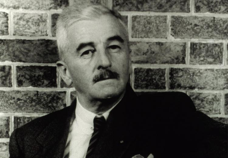 William Faulkner portrait by Carl Van Vechten, 1954.